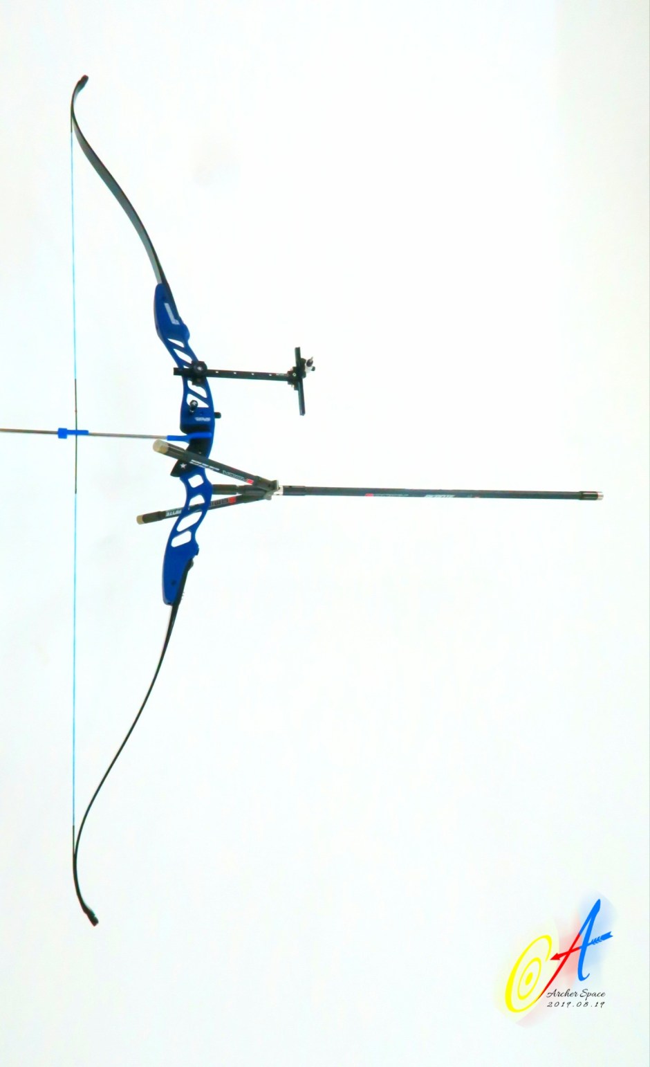 競技反曲弓配置