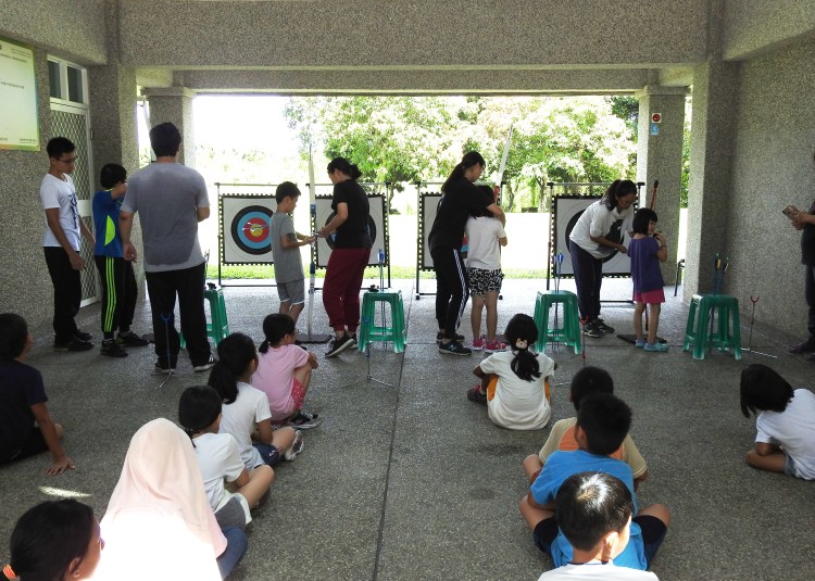 Archer Space 射技空間合作舉辦家庭聯合會夏日活動射箭體驗項目