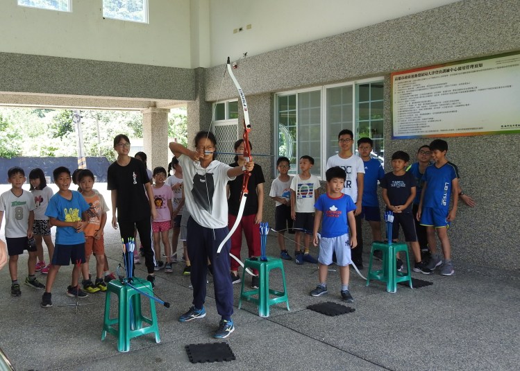 Archer Space 射技空間合作舉辦家庭聯合會夏日活動射箭體驗項目