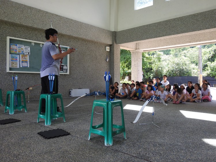 Archer Space 射技空間合作舉辦家庭聯合會夏日活動射箭體驗項目