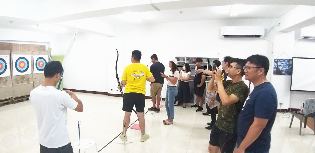 Archer Space 與國泰人壽專招高偉服務處合作射箭活動