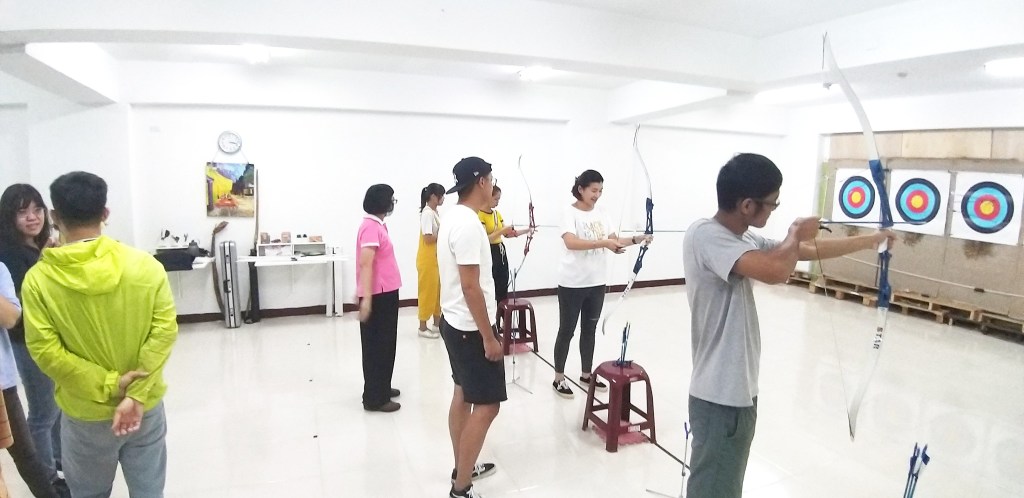 Archer Space 與國泰人壽專招高偉服務處合作射箭活動