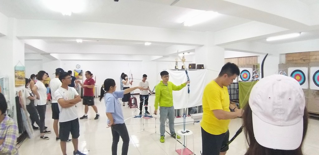 Archer Space 與國泰人壽專招高偉服務處合作射箭活動