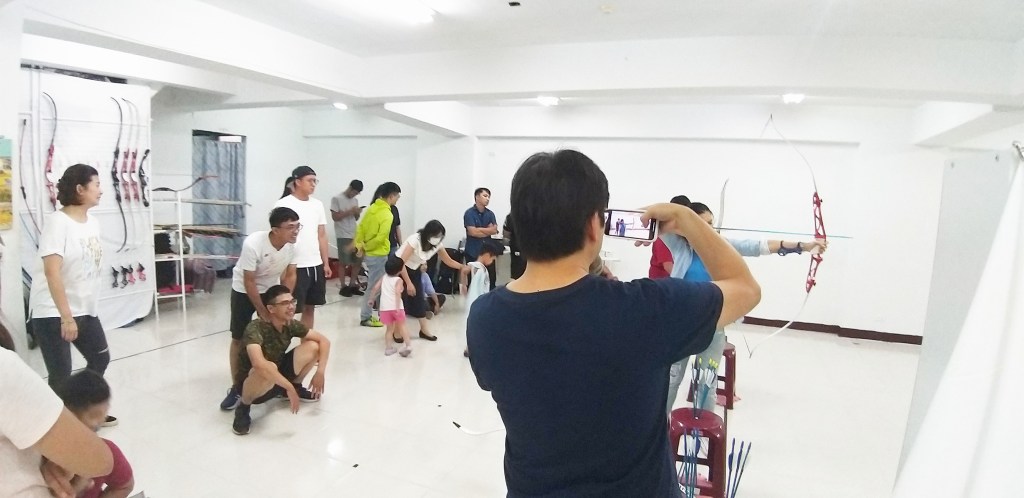 Archer Space 與國泰人壽專招高偉服務處合作射箭活動