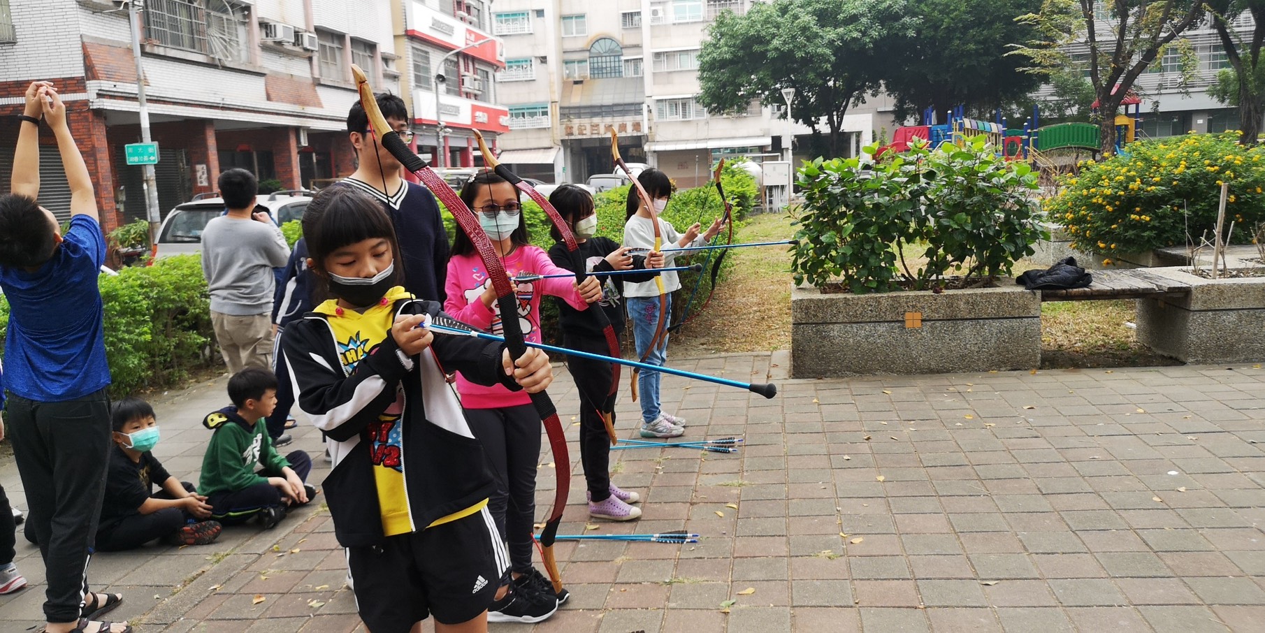 Archer Space 長頸鹿美語南成分校射箭教學體驗