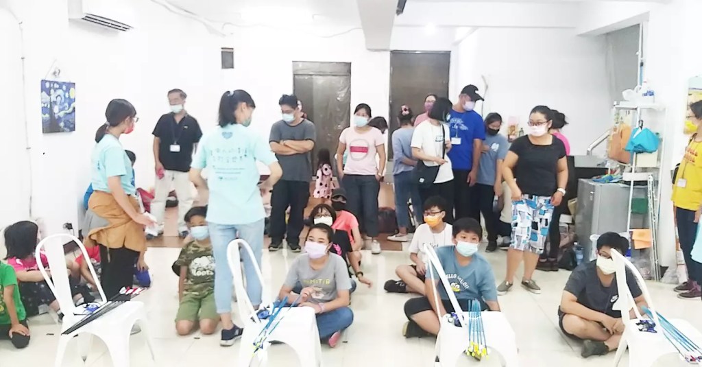 Archer Space 接獲天主教善牧社會福利基金會的邀請舉辦射箭體驗活動